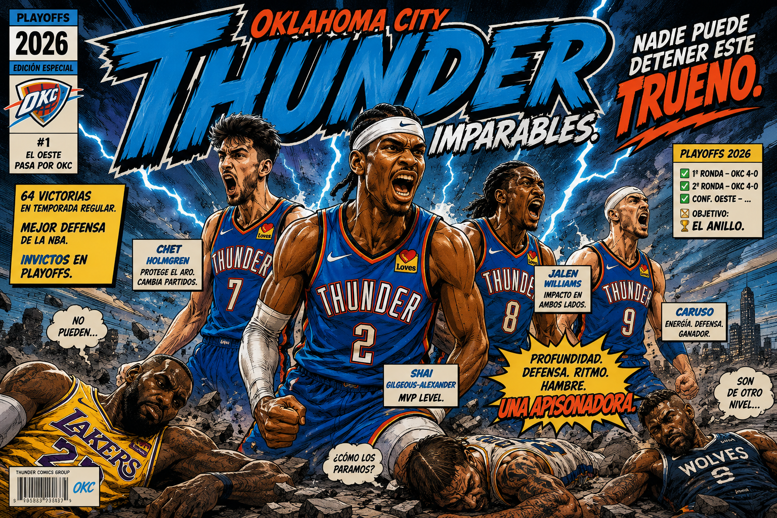 ¿Se puede parar a los Thunder?