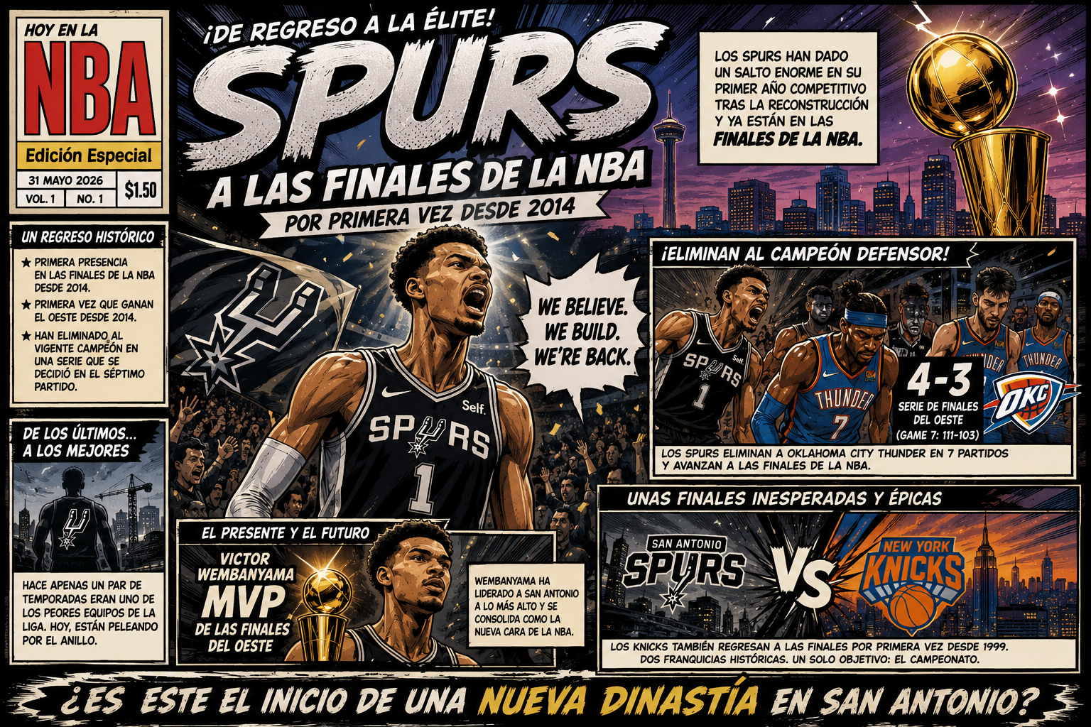 LOS SPURS ESTÁN DE VUELTA